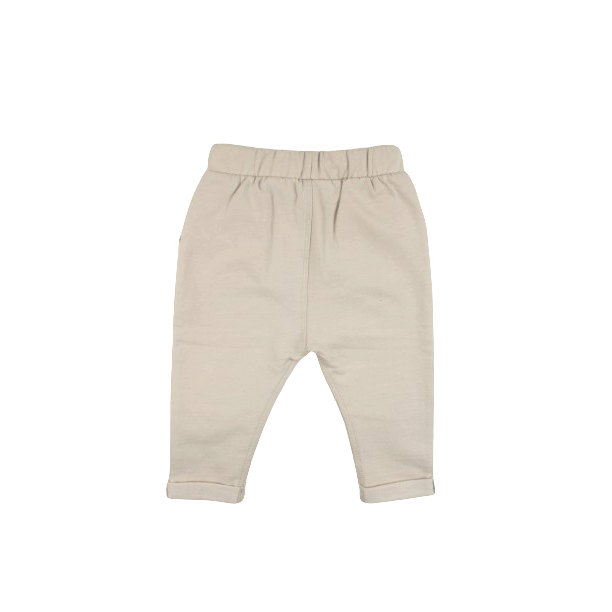Beige broek met knopen