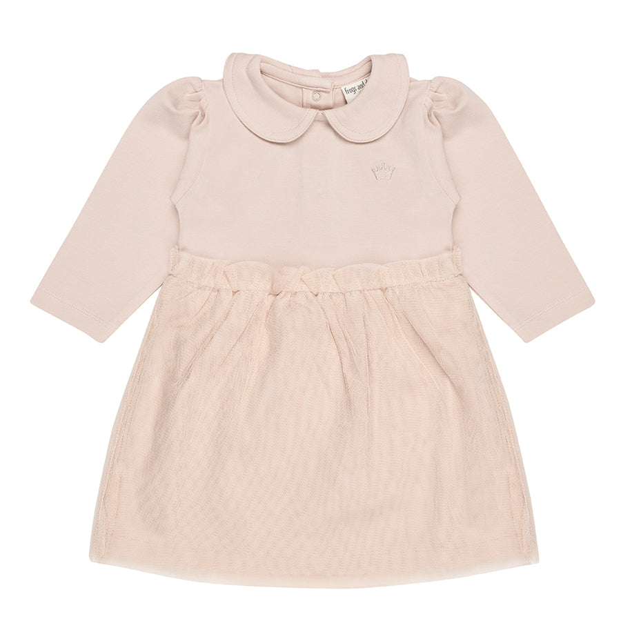 Ballerina baby dress sepia rose