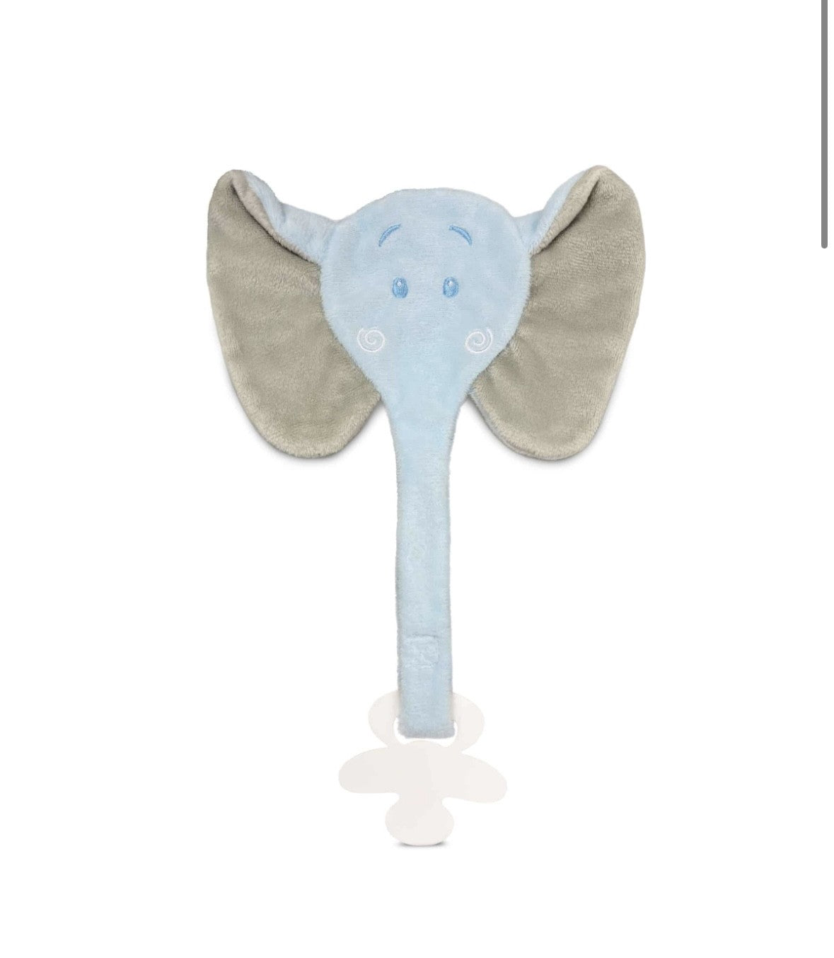 Speendoek / knuffeltje olifant blauw